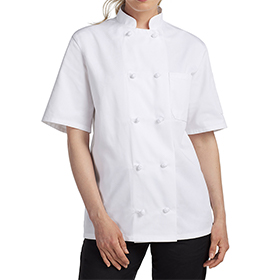 Uncommon Threads Modern Essential Cloth Knot Chef Coat: CW-CW4450