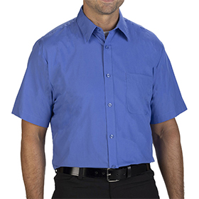 Edwards Men's Essential Broadcloth Short Sleeve Shirt: ED-1314