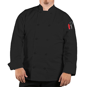 Customized Unisex Spun Poly Workhorse Chef Coat: RC-0402P