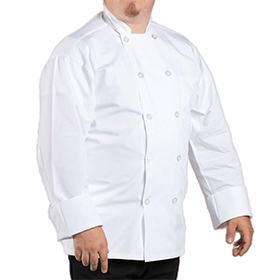 Classic Poplin Pro Vent Chef Coat: UT-0422