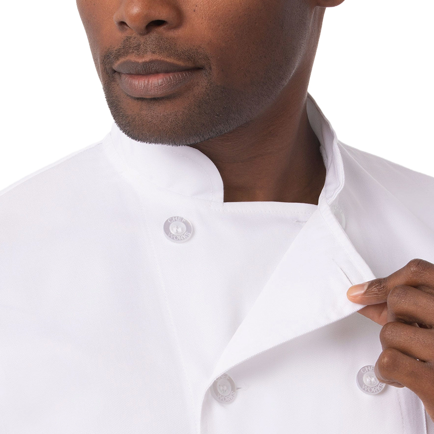 Chef Works Unisex Volnay Chef Coat: CE-PCSSV2