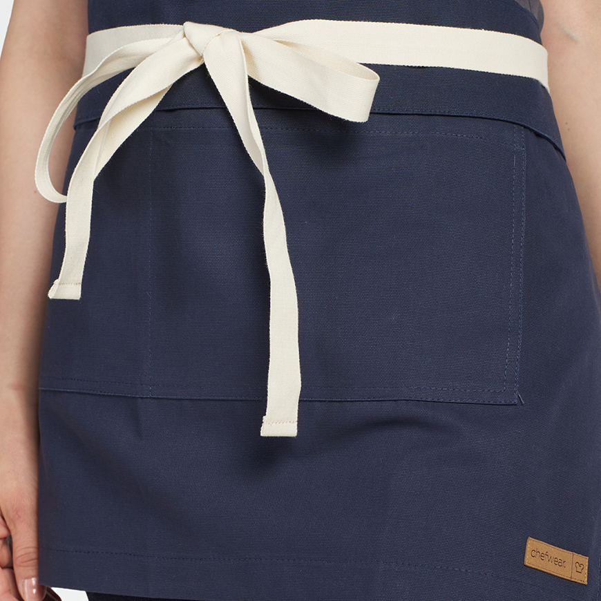 Unisex Canvas Foldover Waist Apron: CW-CW1691V4