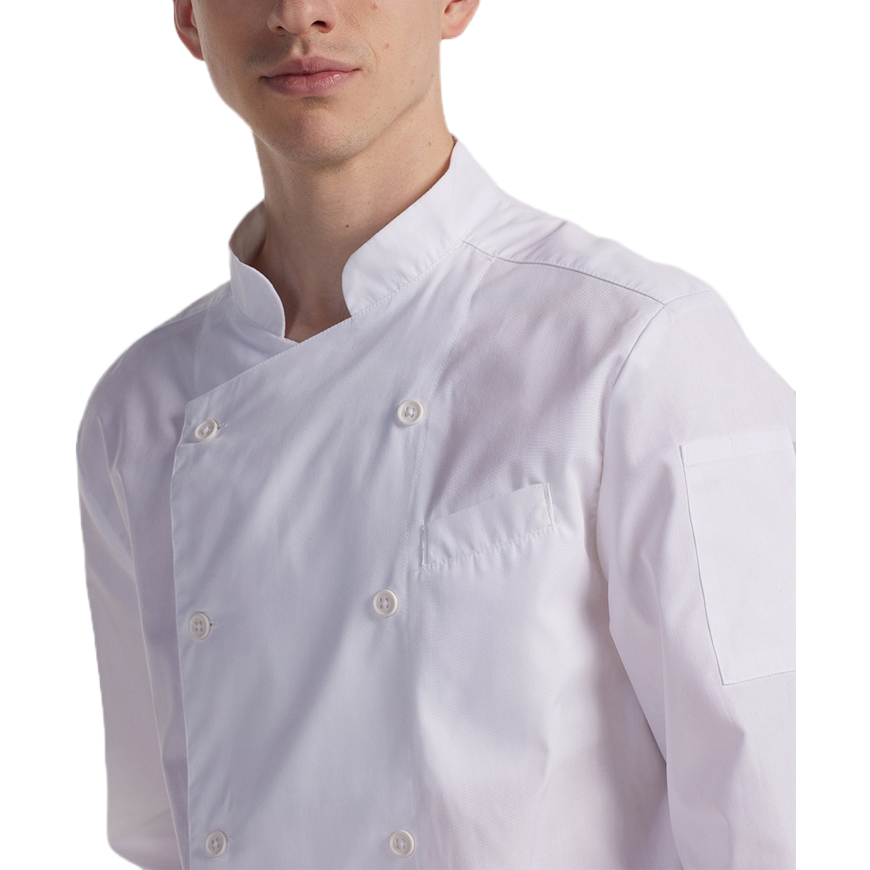 Modern Essentials Unisex  Long Sleeve Chef Coat: CW-CW4412V4