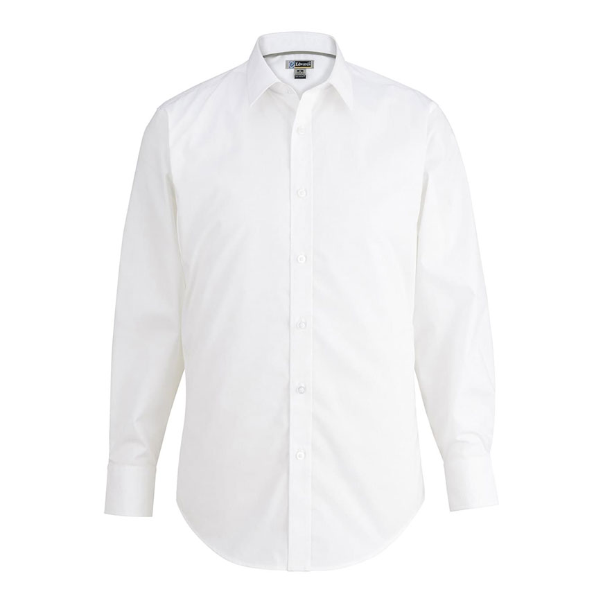Edwards Men's Long Sleeve Stretch Broadcloth Shirt: ED-1316