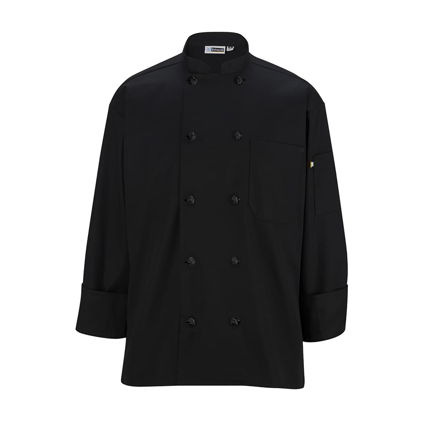 Edwards Unisex Classic 10 Knot Button Chef Coat: ED-3302