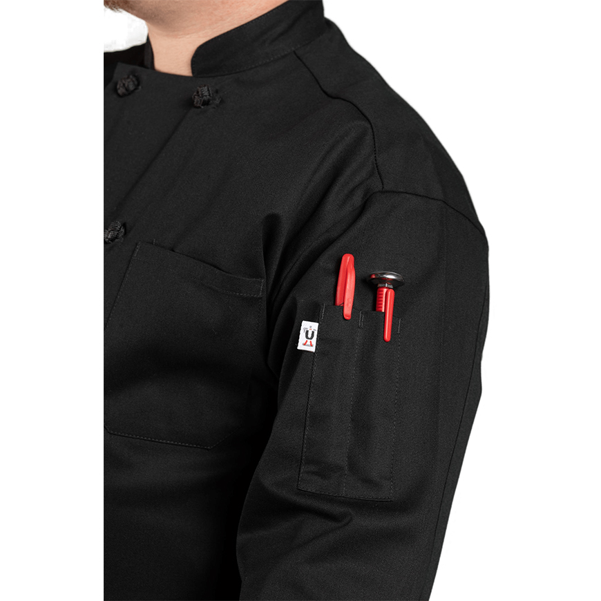 Uncommon Threads Classic Knot Chef Coat: UT-0403V1