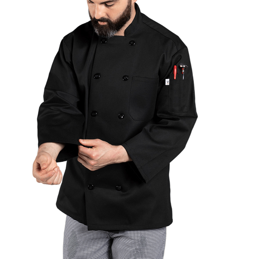 Uncommon Threads Three-Quarter Sleeve Chef Coat: UT-0410V2